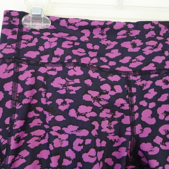 NWT LULULEMON MCHX/NVLB Purple Black Mesh Drop It Like It's Hot Tight Pants 8 - Picture 2 of 6